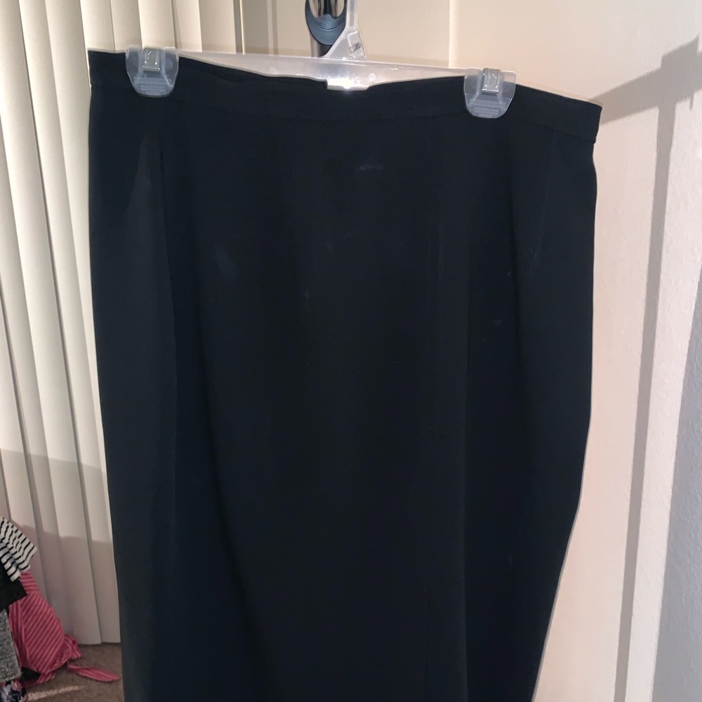 Black skirt